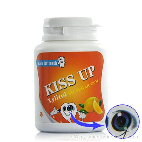 Motion Detection Spy Camera Chewing Gum Container Camera LM-CG445